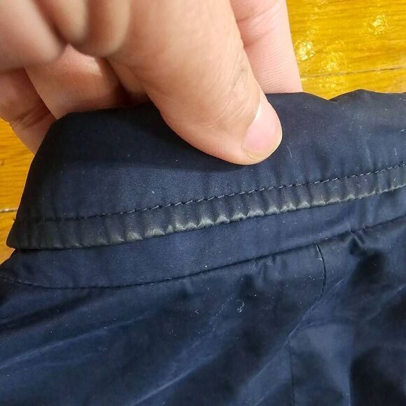 Vince Men's Size 42 Tech Navy Blazer Full Zip Jacket - Picture 7 of 11